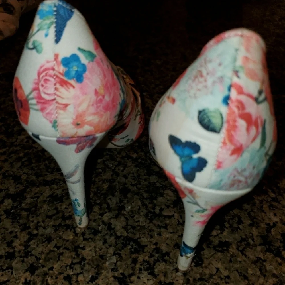Penny Loves Kenny Floral Heels, almost per…